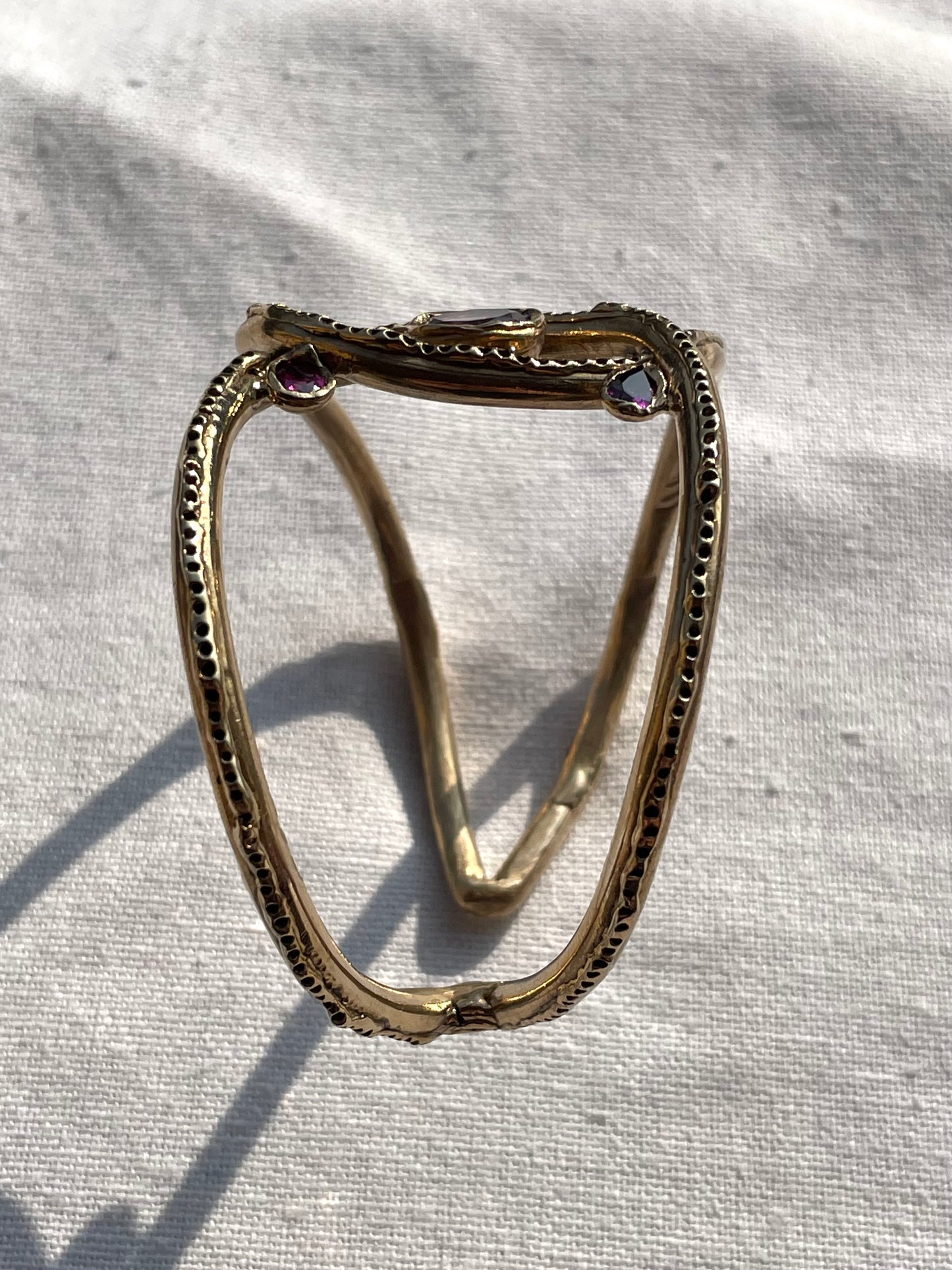 dettaglio vista laterale bracciale domino