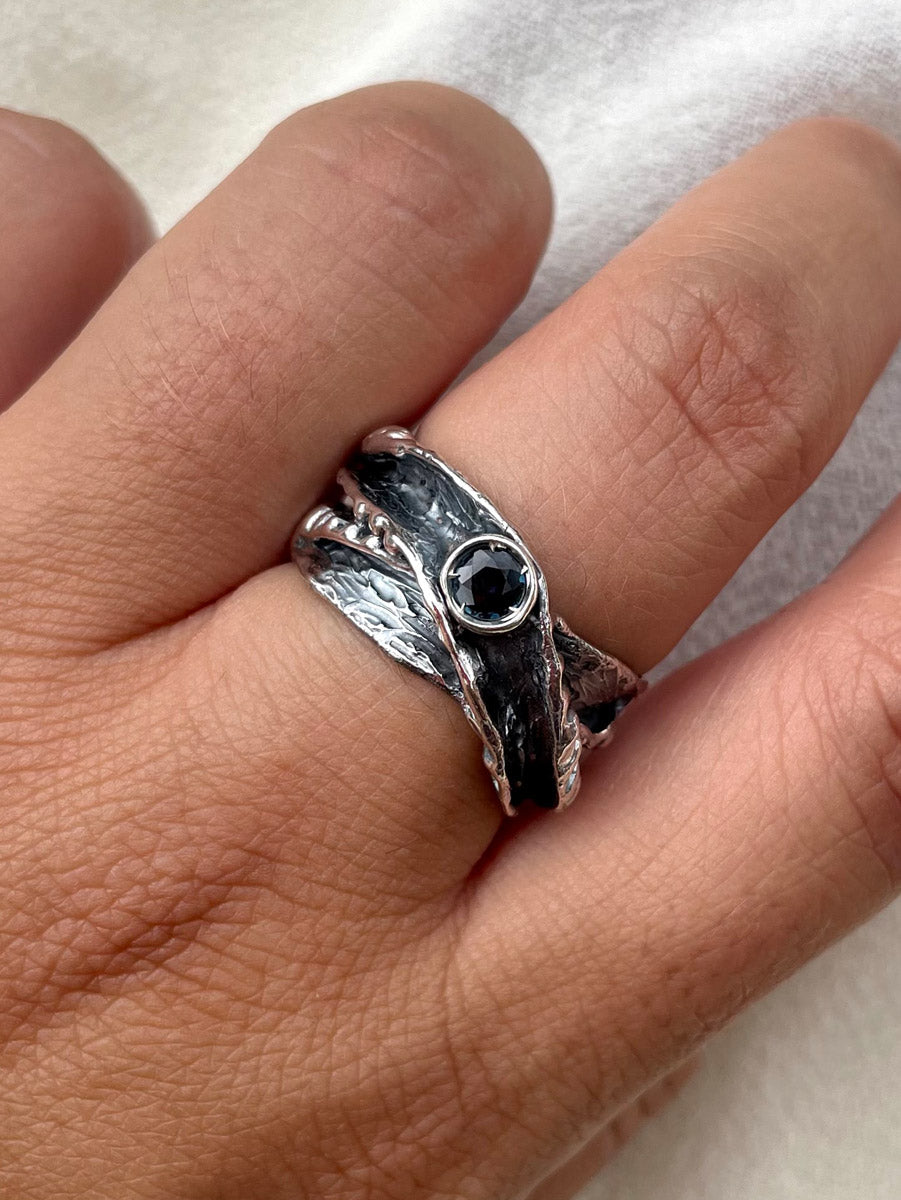 idea regalo anello in argento 925 fatto a mano pezzo unico da aneís jewelry